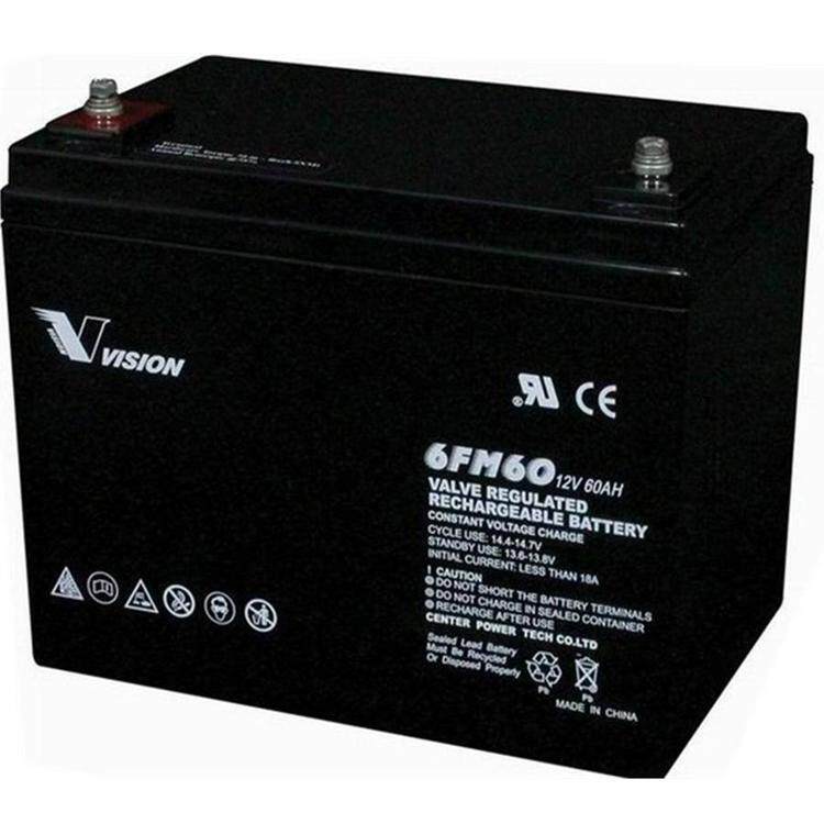 威神蓄电池6FM60 12V60AH消防照明 机房UPS电源配套 EPS直流屏