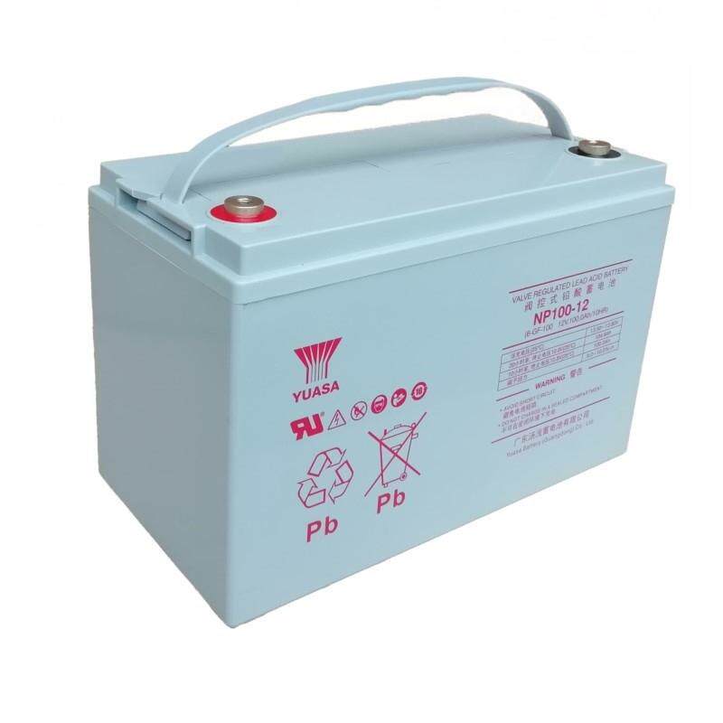汤浅蓄电池NP100-12 12V100AH/10HR消防照明 机房UPS电源配套