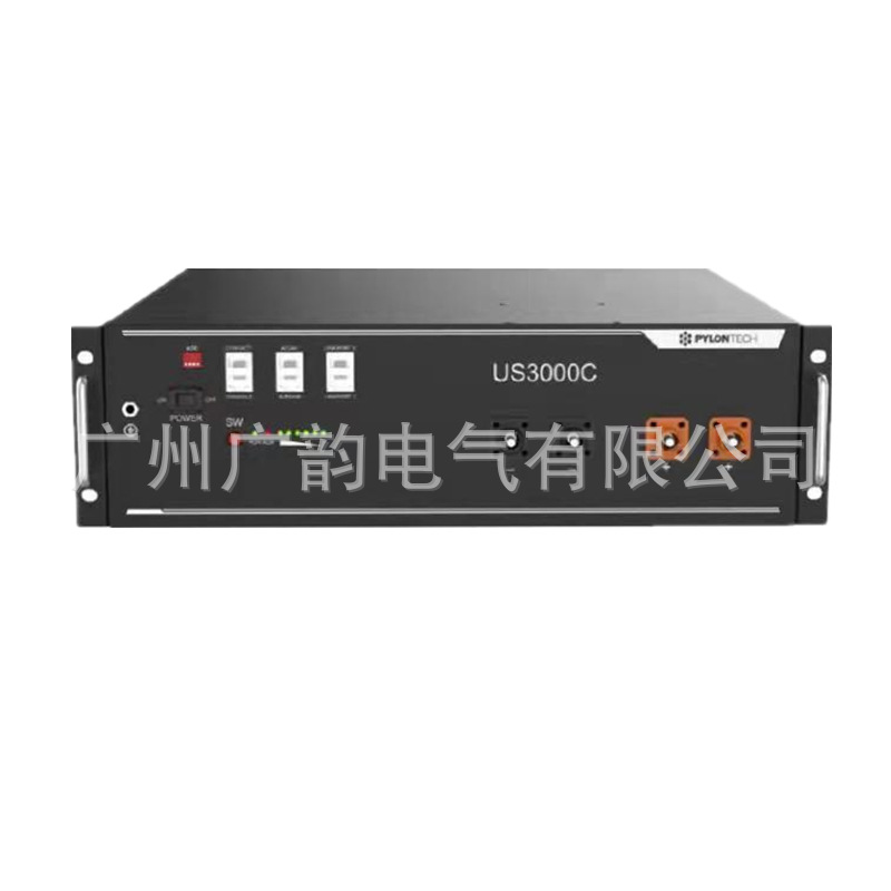 科技US3000C 家庭储能用磷酸铁锂电池 US3000 48V74AH