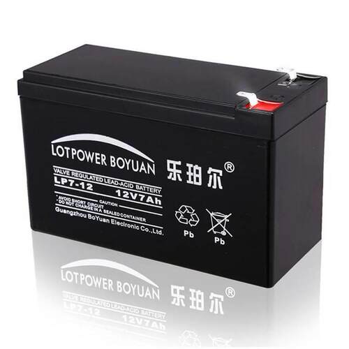 乐珀尔蓄电池LP7-12 12V7AH消防照明 UPS电源配套 机房EPS配套