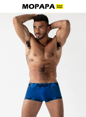 MOPAPA WILD COMFORTABLE 硬朗绅士 80年代系列螺纹棉U凸男平角裤