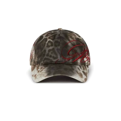 Mowalola Cheetah Cap