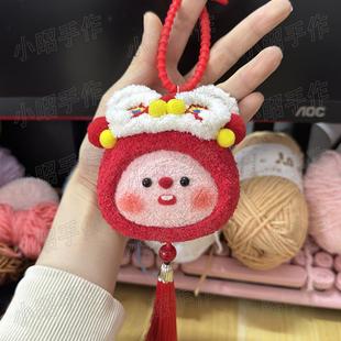 小昭手作 丑鱼帕恰狗库洛米小金露比loopy挂件海狸挂件成品