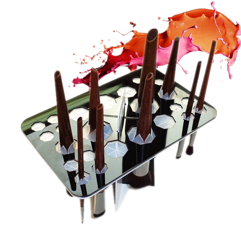 化妆刷晾干展示架 晾刷架刷具收纳架 化妆工具清洗晾干架子加厚在类目 彩妆/香水/美妆工具, 其他美容工具, 化妆/美容工具中 - 来自Buy2taobao.com提供专业的淘宝代购服务