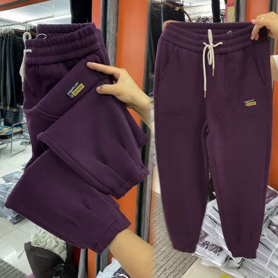 高腰运动休闲九分裤百搭女款