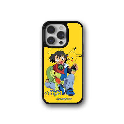 宝可梦小智皮卡丘木守宫苹果17手机壳适用iPhone16ProMax防摔个性15plus/14/13潮壳