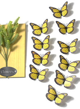 仿真蝴蝶卧室家居装饰