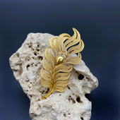 银笙歌少数民族苗族复古非遗拉丝工艺足银花丝羽毛胸针生日送礼