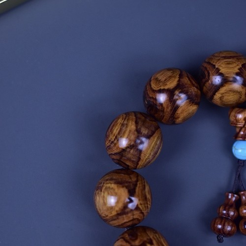 海南黄花梨降香黄檀佛珠手串