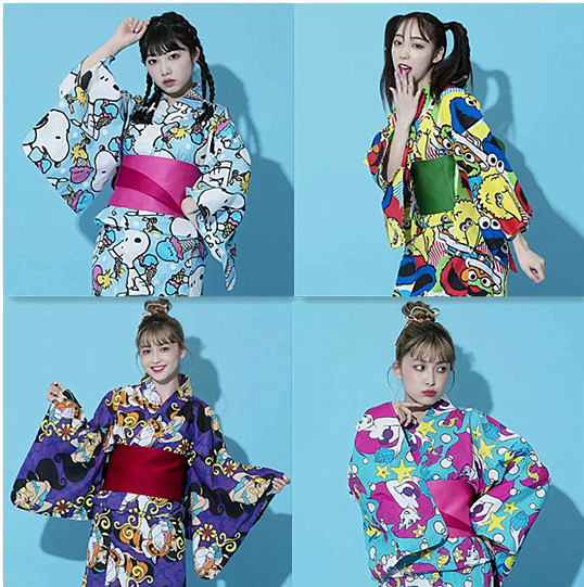 日本和服浴衣女 迪派传统正装纯棉款式日系复古拍摄服 多款式