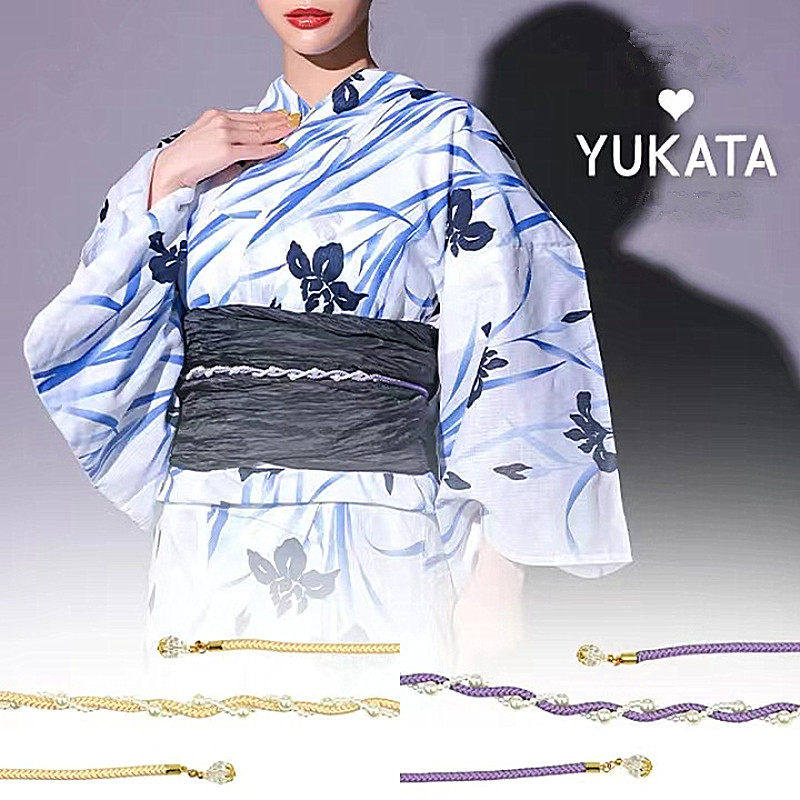 外贸尾单和服小物带蒂图片