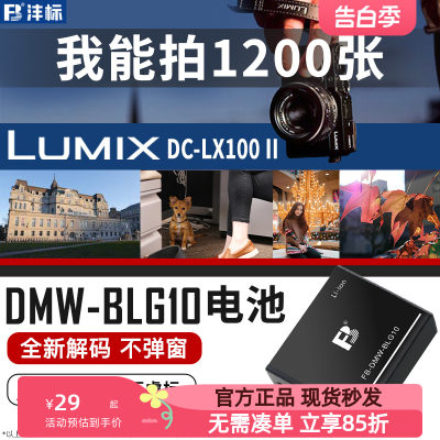 松下DMW-BLG10GX85相机GF6GX7