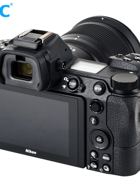 JJC适用于尼康ZF热靴盖防尘盖Z6 Z7II二代D850 D7500 D7200 D90松下GH6宾得松下奥林巴斯保护盖 黑色 HC-2A