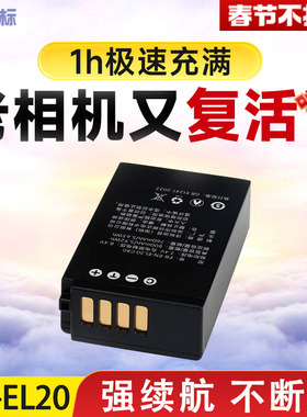 沣标EN-EL20电池适用于尼康COOLPIX P1000 P950 J1 J2 J3 S1 V3  AW1可充锂电池电板微单数码相机配件