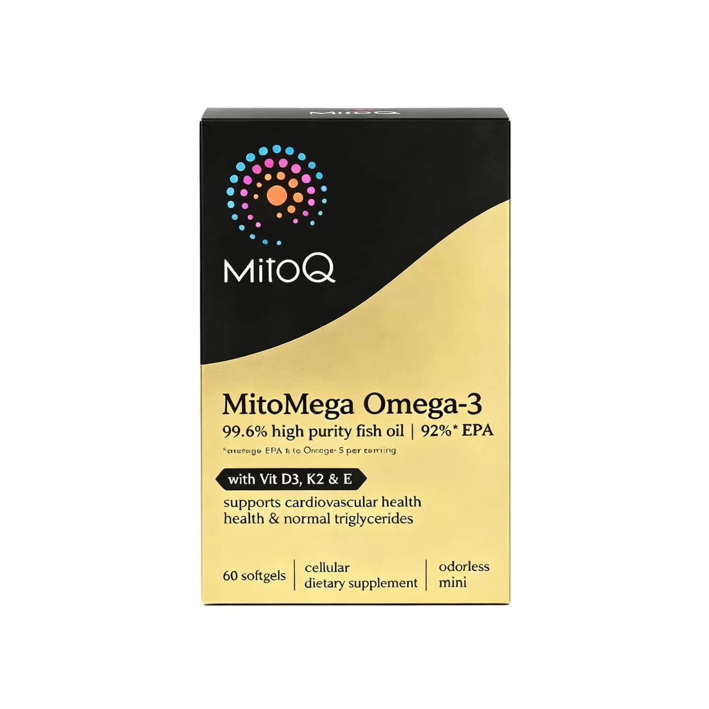 MitoQ高纯EPA深海鱼油胶囊omega3