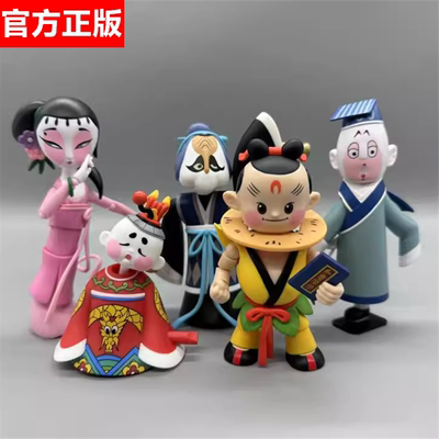 52toys天书奇谭发条可动盲盒手办