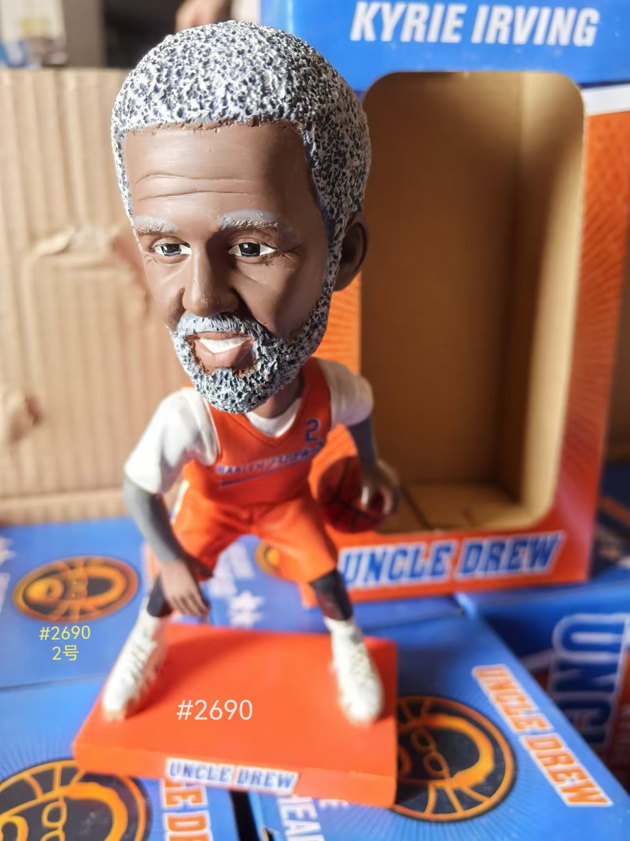 欧文德鲁大叔电影人物NBA凯里篮球球迷用品