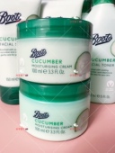 英国正品 Boots 小黄瓜清爽保湿 新版 面霜 100ml