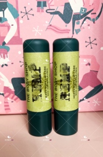 新版THE BODY SHOP/TBS润唇膏椰子/麻qian护唇膏保湿滋润男女士