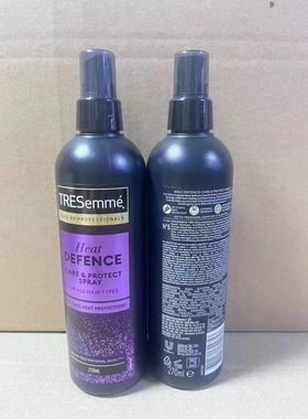 新版英国tresemme防烫喷雾护发卷头发防毛躁炸毛静电300ml一个