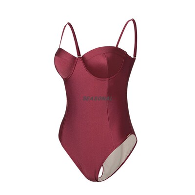 泳衣女款连体显瘦遮肚性感休闲