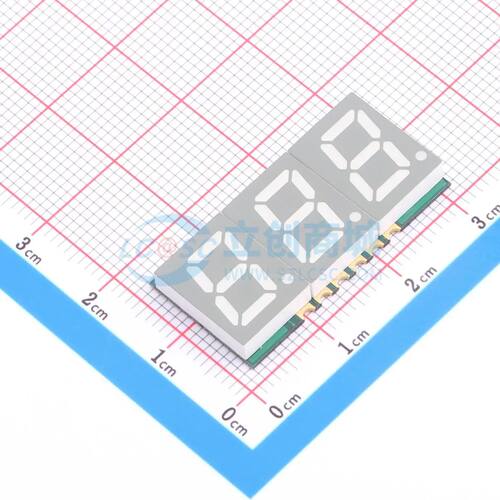 LED数码管 GS3930AR-G SMD,29.4x15mm 电子元件BOM可配单
