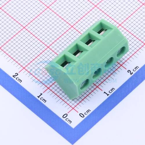 螺钉式接线端子 KF127S-5.0-4P 插件,P=5mm 1x4P电子元件BOM可配