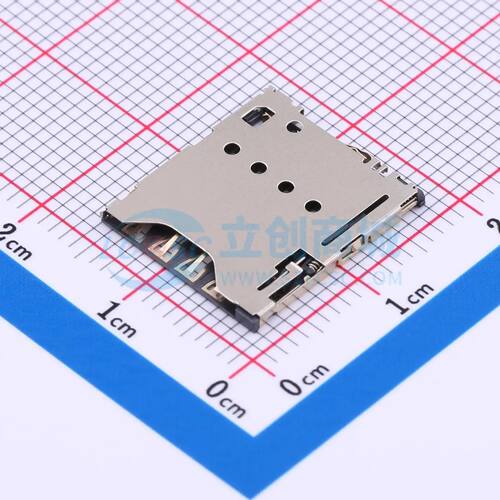 SIM卡连接器 SMC-234-ARP10 SMD 自弹式电子元件BOM可配单