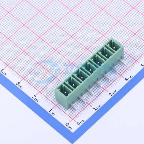 插拔式接线端子 DB1ERC-5.08-7P-GN 弯插,P=5.08mm 1x7P电子元件B