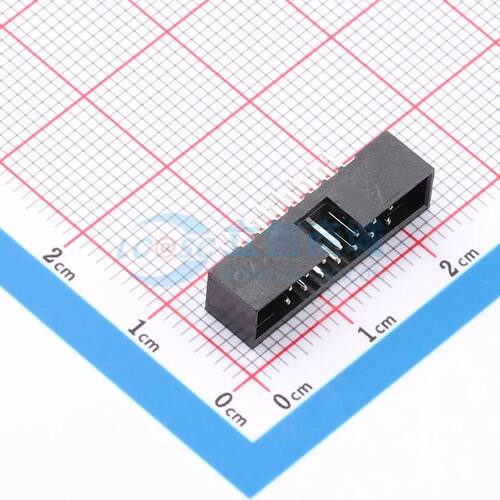 IDC刺破式连接器(牛角/简牛) LAIL-SI-2.0-2X7P-ZC 插件,P=2mm 电