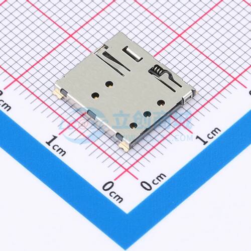 SIM卡连接器 CSIM-H137-7P SMD 自弹式电子元件BOM可配单