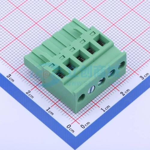 插拔式接线端子 2EDGKA-5.08-05P-14-00A(H) P=5.08mm 1x5P电子元