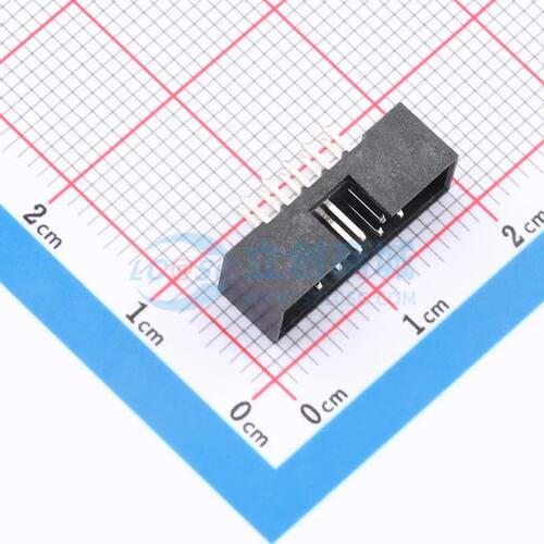 IDC刺破式连接器(牛角/简牛) LAIL-SI-2.0-2X5P-ZC 插件,P=2mm 电
