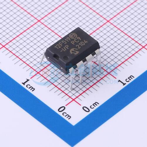 单片机(MCU/MPU/SOC) PIC12F519-I/P PDIP-8 电子元件BOM可配单