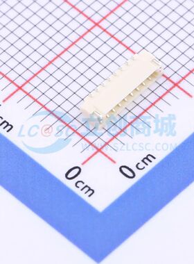 线对板针座 SM08B-SURS-TF(LF)(SN) SMD,P=0.8mm,卧贴 1x8P电子元