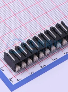 弹簧式接线端子 JL212V-50010B01 插件,P=5mm 1x10P电子元件BOM可