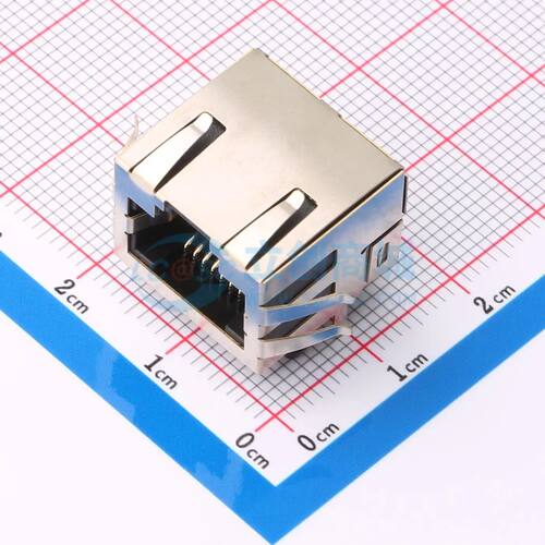 以太网连接器(RJ45 RJ11) HC-WK88-H16-KT 弯插 弯插不带LED电子