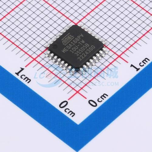 单片机(MCU/MPU/SOC) ATMEGA168PV-10AU TQFP-32(7x7) 电子元件BO