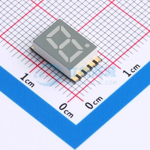 LED数码管 GS3011AB-G SMD,12x7.3mm 1位0.3电子元件BOM可配单