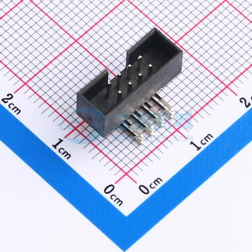 IDC刺破式连接器(牛角/简牛) X2001WR-2x04A-6TV01 弯插,P=2mm 2x