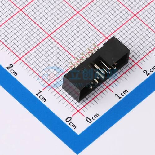 IDC刺破式连接器(牛角/简牛) DS1014-10SF1B-B 插件,P=2mm 2x5P电