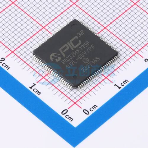 单片机(MCU/MPU/SOC) PIC32MX795F512L-80V/PF TQFP-100(14x14)