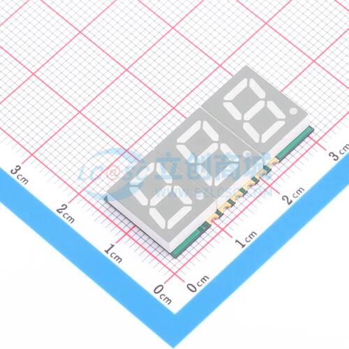 LED数码管 GS3930CR-G SMD,29.4x15mm 电子元件BOM可配单