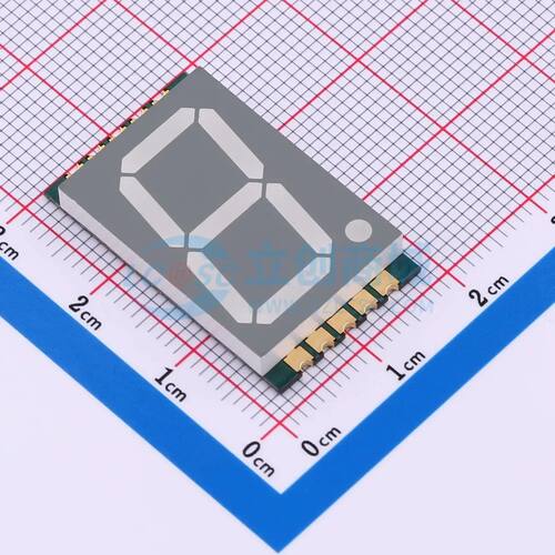 LED数码管 GS8011AW-G SMD,28x16.8mm 1位0.8电子元件BOM可配单