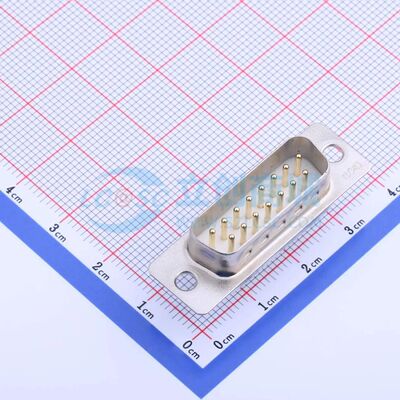 D-Sub/VGA连接器 GDP15M-180 - 15P电子元件BOM可配单