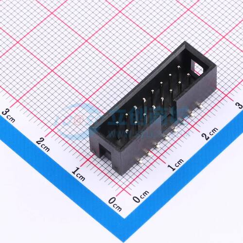 IDC刺破式连接器(牛角/简牛) BH-00098 SMD,P=2.54mm 2x8P电子元