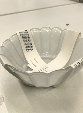宜家斯马纳科洛装饰碗碟15cm北欧家用玻璃桌面摆件国内代购