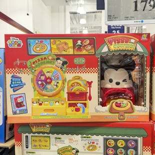 山姆代购GOLDLOK松松披萨美食家过家家玩具迪士尼IP授权DIY烹饪