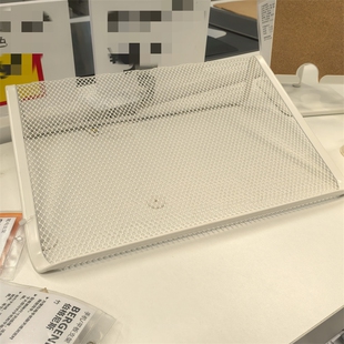 宜家德瑞约恩 笔记本电脑支架平板支架简约白色成都国内代购