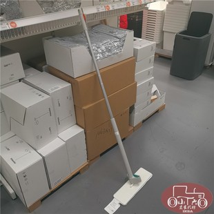 宜家佩普里格挤压清洁平板拖把家用木地板瓷砖墩布成都国内代购